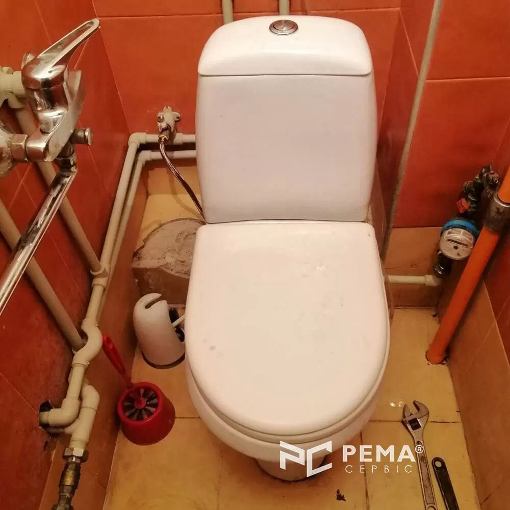 Заміна механізму бачка унітаза